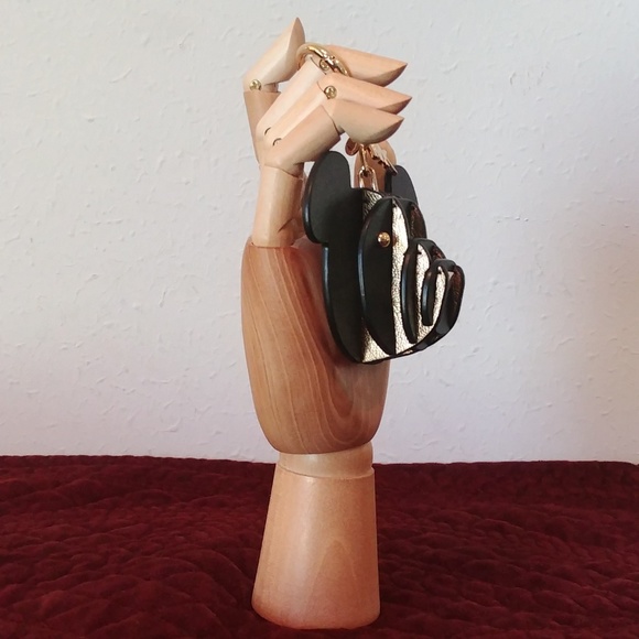 Michael Kors 3-D Bear Purse Charm Key Chain - Picture 3 of 8